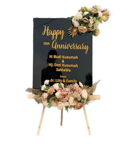 Papan Bunga Akrilik Rengaspendawa